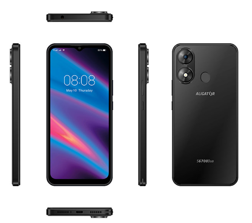 Mobilní telefon Aligator S6700 SENIOR displej