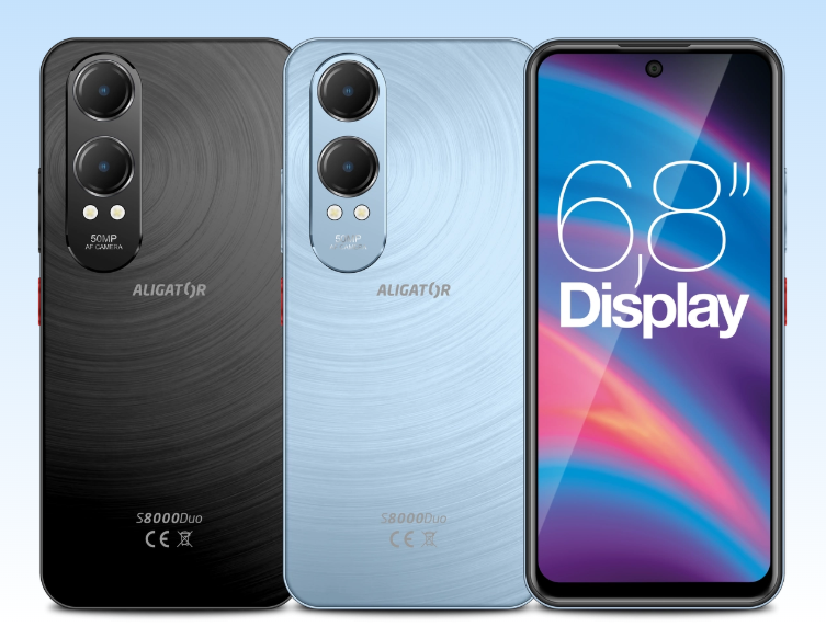 Mobilní telefon Aligator S800 Duo design