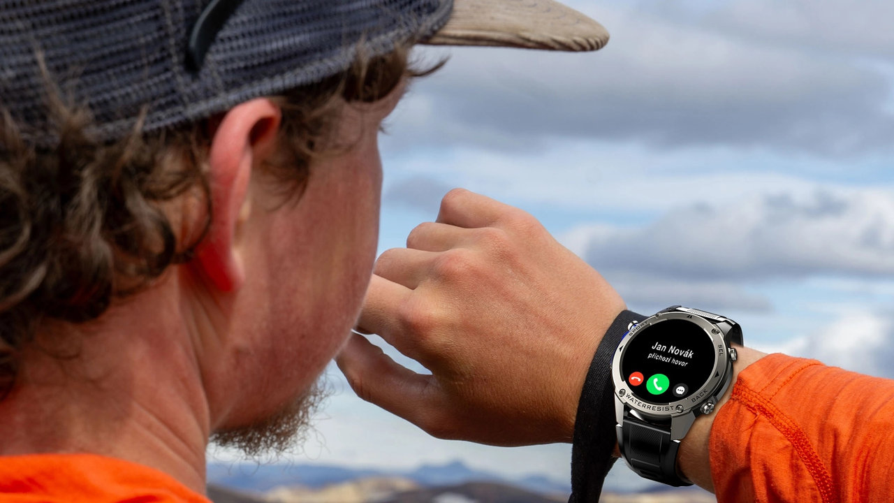 Chytré hodinky Aligator Watch GPS, konektivita