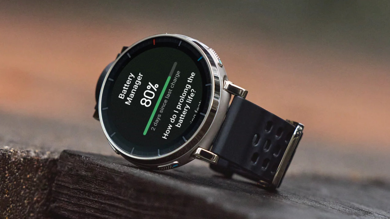 Chytré hodinky Amazfit Active 3 Premium, nabíjení