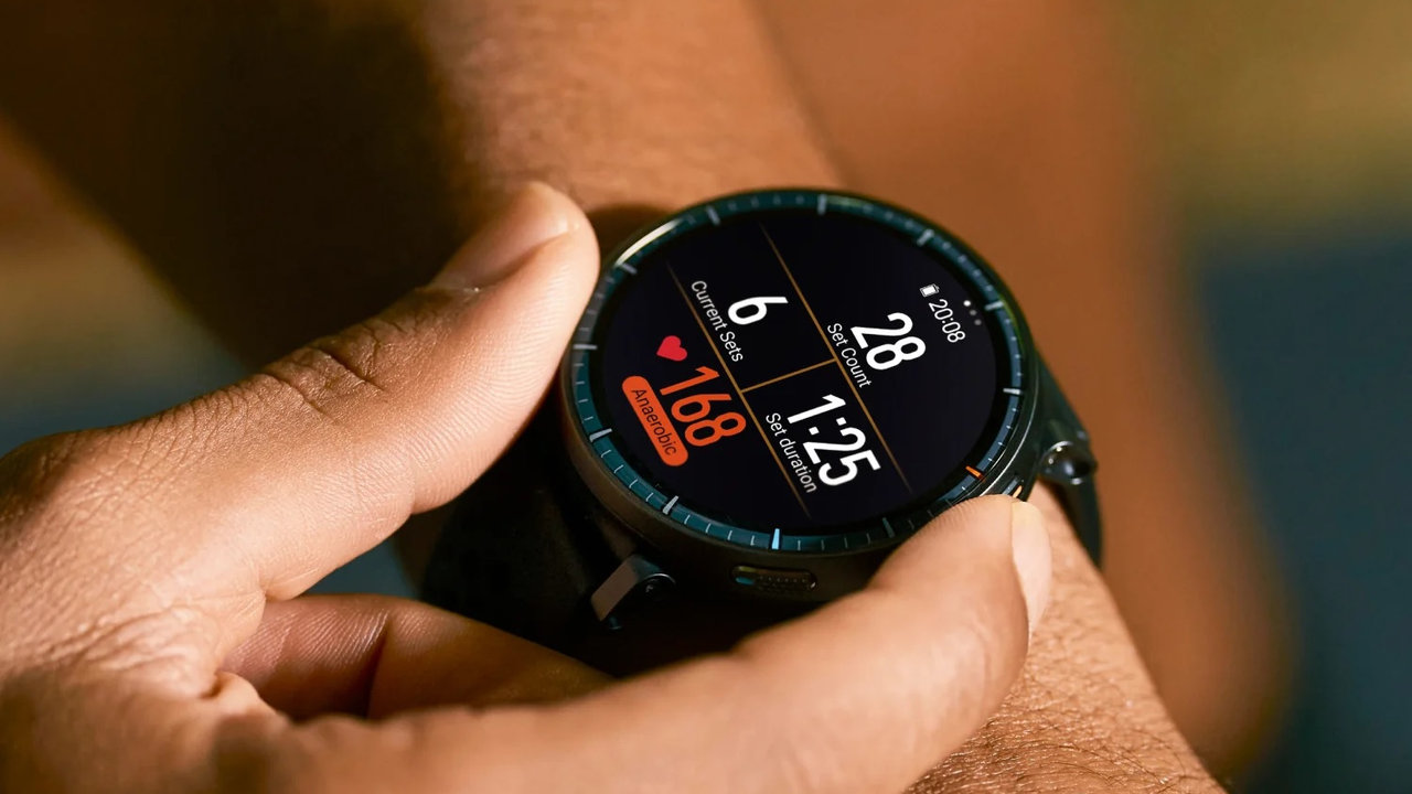 Chytré hodinky Amazfit Active Max, monitorování zdraví