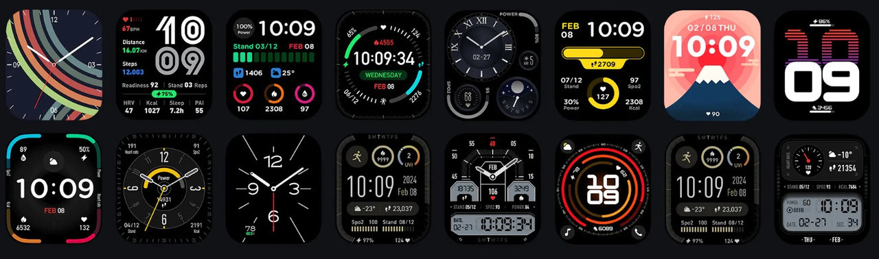 Chytré hodinky Amazfit Bip 6 displej