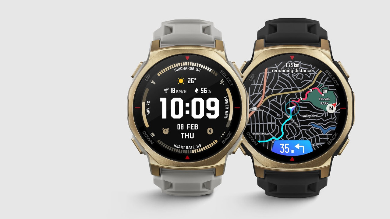 Chytré hodinky Amazfit T-Rex 3 Pro 44mm, výdrž