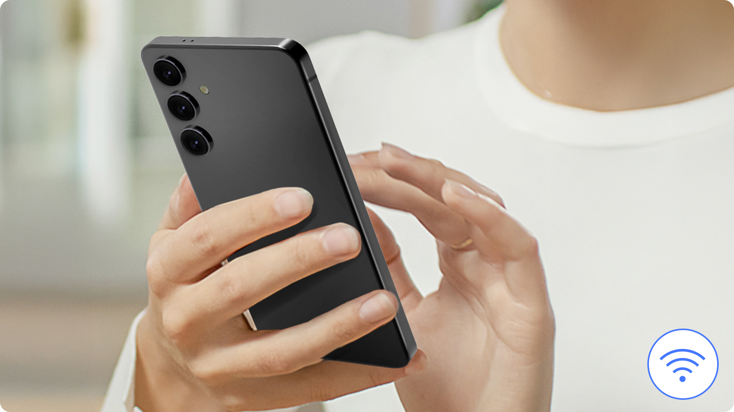 Americká chladnička Samsung RS70F65KEFEO ovládání na dálku