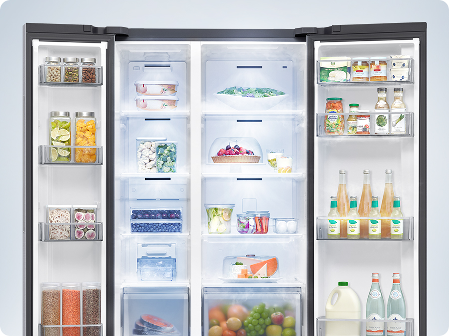 Americká chladnička Samsung RS70F65KEFEO pokročilé chlazení