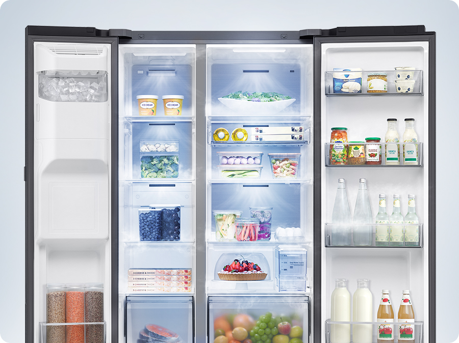 Americká chladnička Samsung RS80F64KEFEO pokročilé chlazení