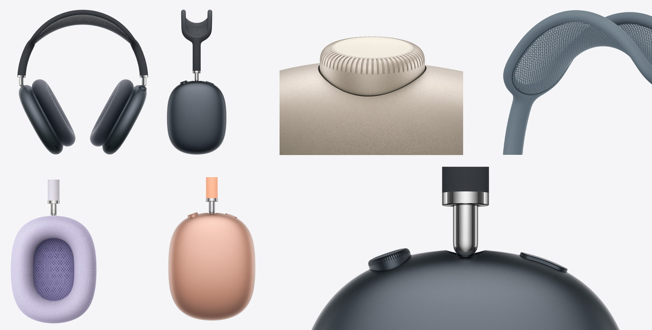 Bezdrátová sluchátka Apple AirPods Max 2 (2026), design