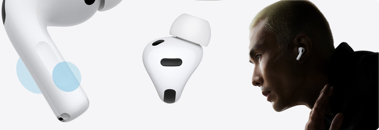 Bezdrátová sluchátka Apple AirPods Pro 3 snímač tepové frekvence