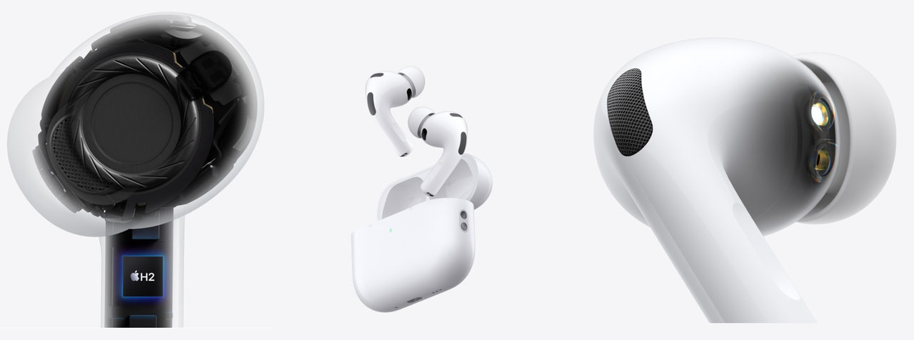 Bezdrátová sluchátka Apple AirPods Pro 3 aktivní potlačování hluku