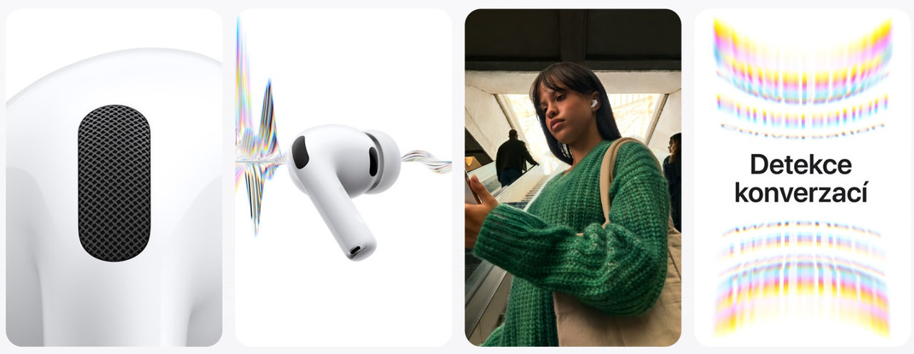 Bezdrátová sluchátka Apple AirPods Pro 3 fantastický zvuk