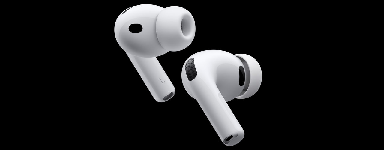 Bezdrátová sluchátka Apple AirPods Pro 3 adaptivní ekvalizér