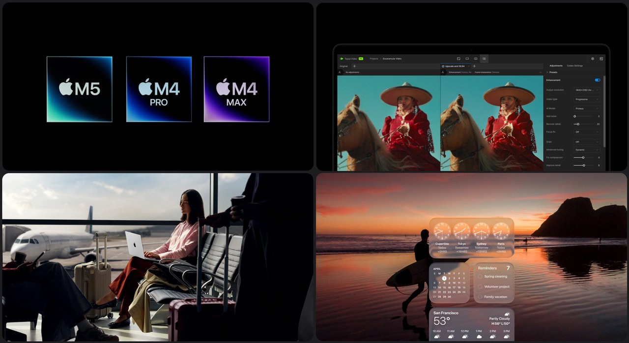 Notebook Apple MacBook Pro 14, čip M5