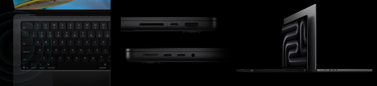 Notebook Apple MacBook Pro 14, čip M5, konektivita