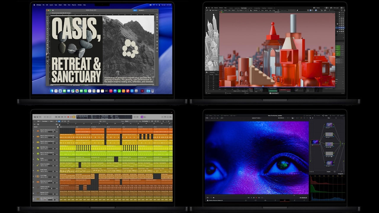Notebook Apple MacBook Pro 14, čip M5, práce