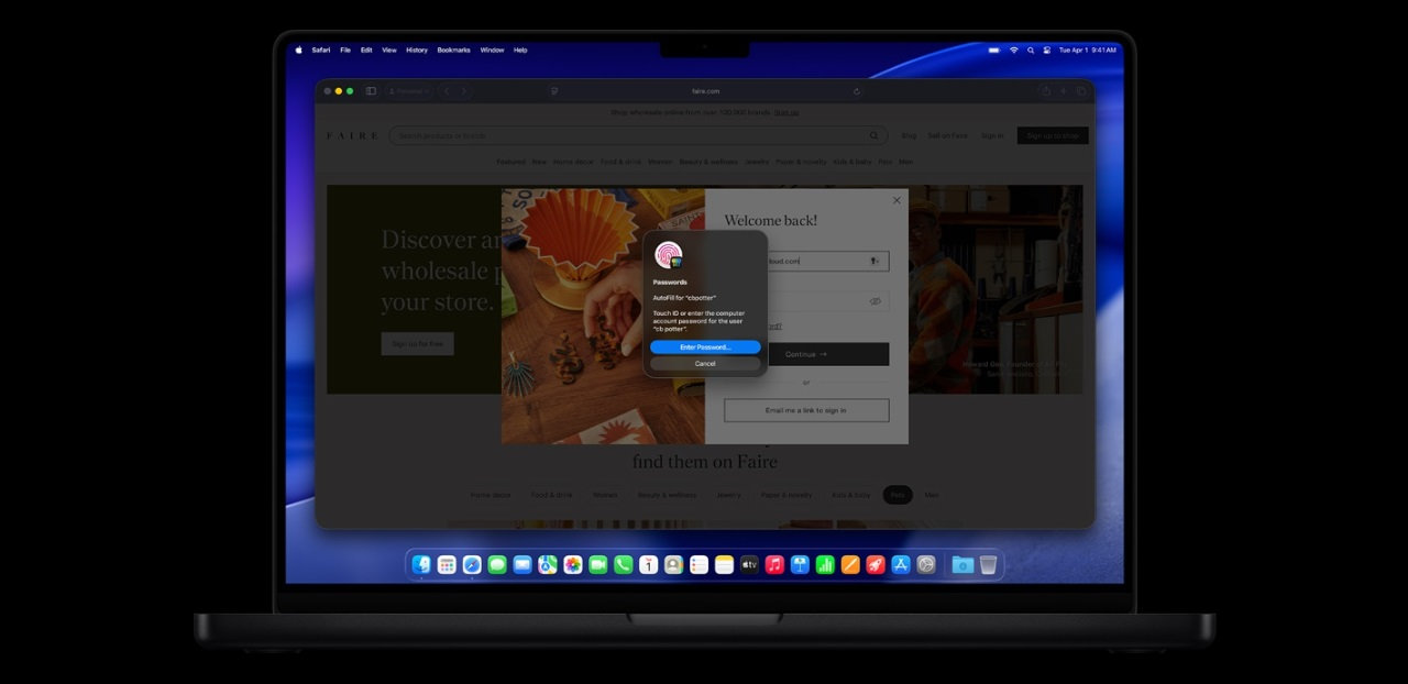 Notebook Apple MacBook Pro 14, čip M5, zabezpečení