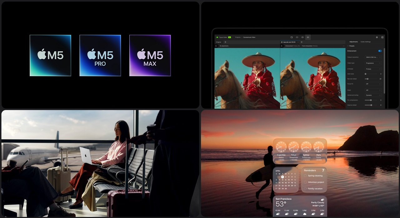 článek novinky Apple MacBook Pro s čipy M5