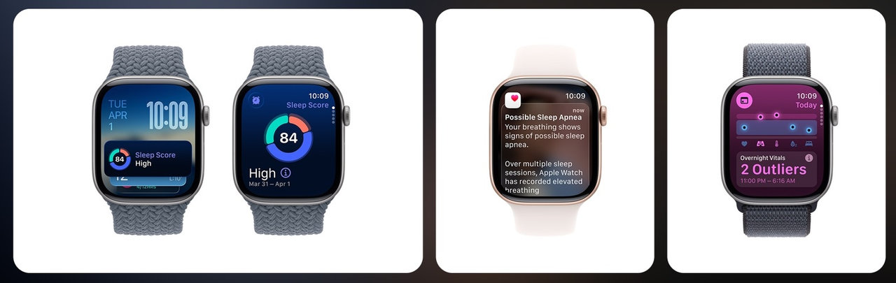 Chytré hodinky Apple Watch Series 11 sledování a podpora zdraví