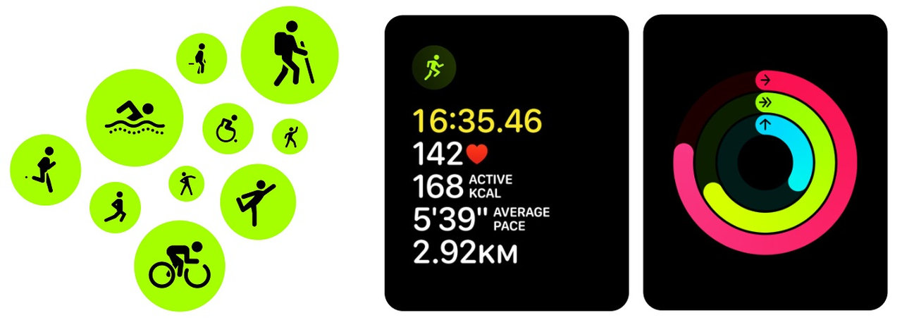 Chytré hodinky Apple Watch Series SE 3 (2025) sledování sportovních výkonů