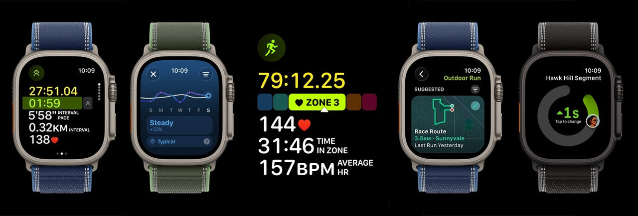 Chytré hodinky Apple Watch Ultra 3 (2025) pokročilé funkce