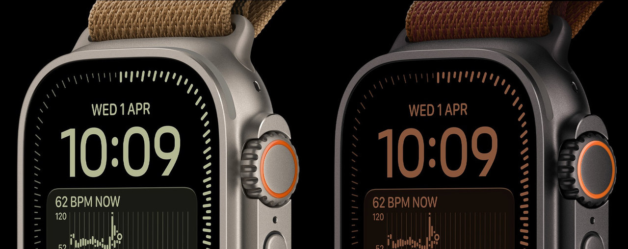 Chytré hodinky Apple Watch Ultra 4, barevné varianty