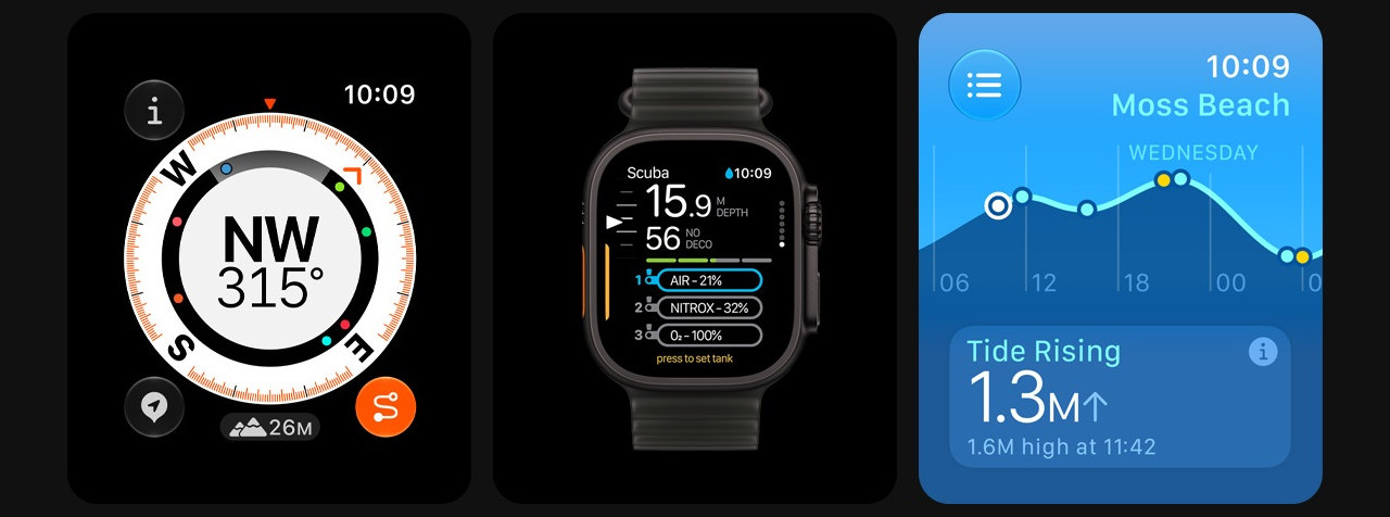 Chytré hodinky Apple Watch Ultra 4, nové funkce