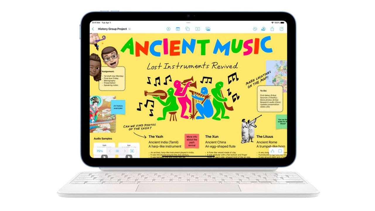 Apple iPad 11″ 2025 s čipem A16 podpora Magic Keyboard