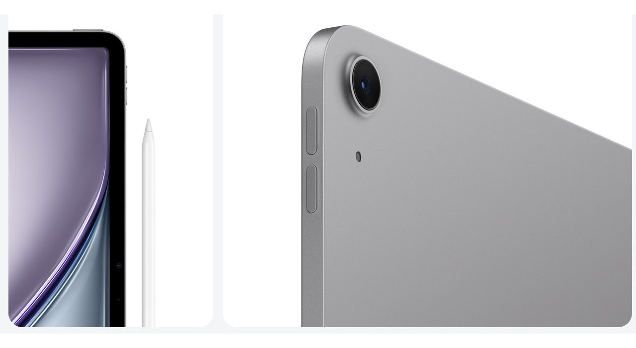 11″ tablet Apple iPad Air 2025 s čipem M3 recyklované materiály