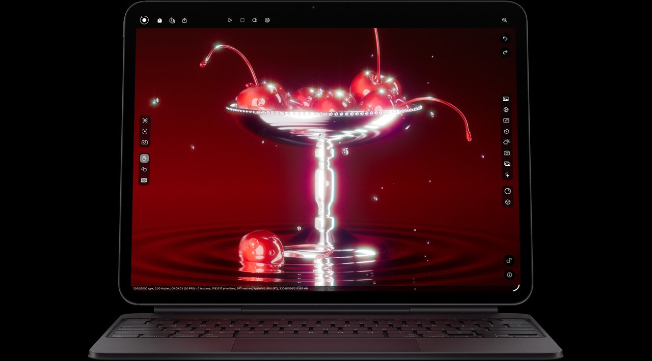 iPad Pro 2025 grafika