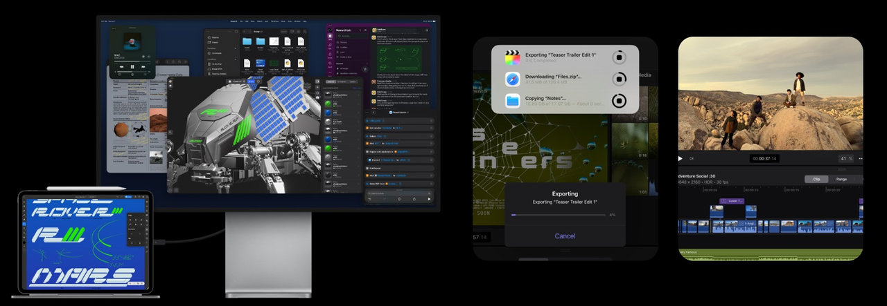 iPad Pro 2025 profi aplikace