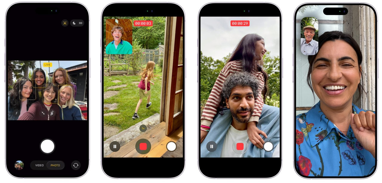 Mobilní telefon Apple iPhone 17 přední kamera