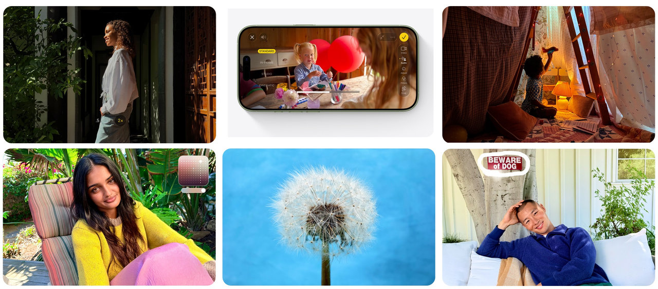 Mobilní telefon Apple iPhone 17 focení