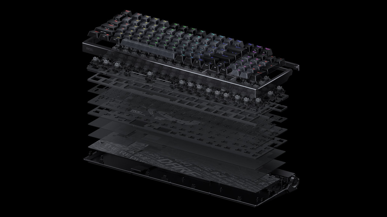 recenze herní klávesnice ASUS ROG Azoth 96 HE
