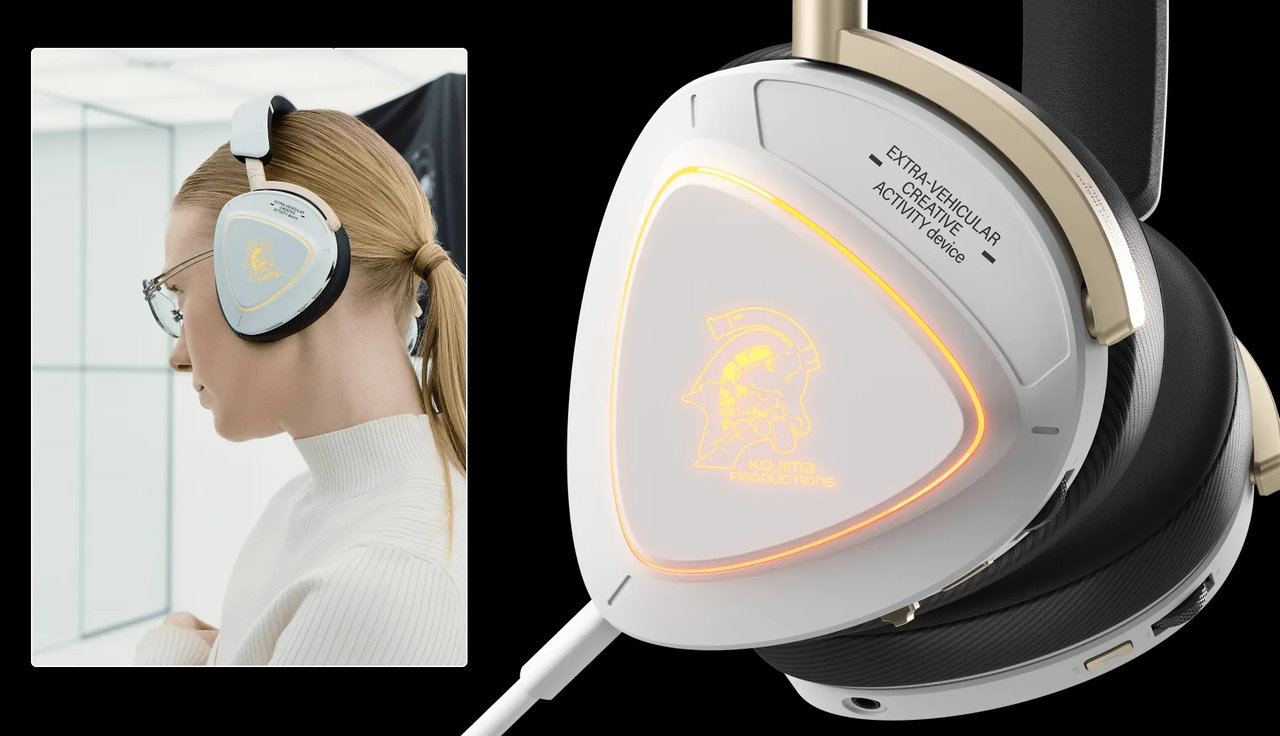 Herní sluchátka Asus ROG Delta II-KJP nošení