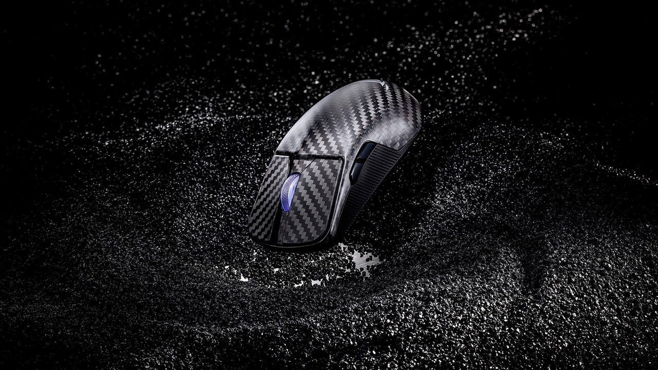 Herní myš Asus ROG Harpe Ace Extreme, připojení