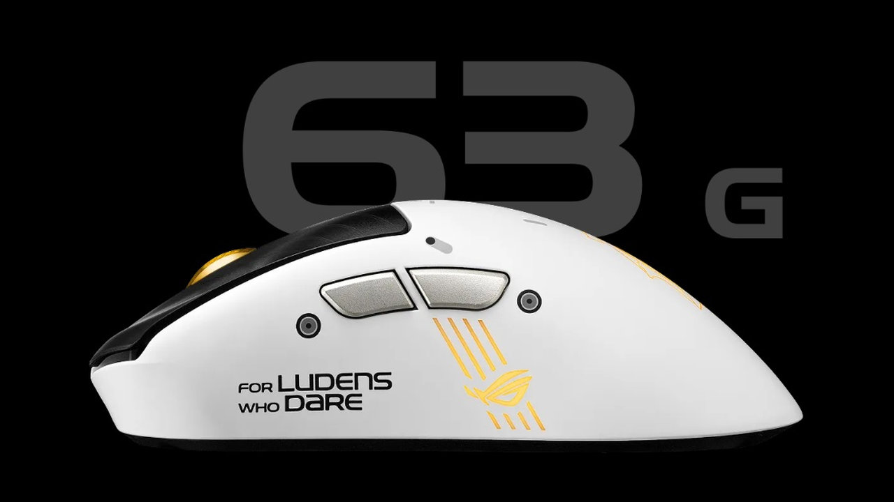 Herní myš Asus ROG Keris II Origin-KJP, design