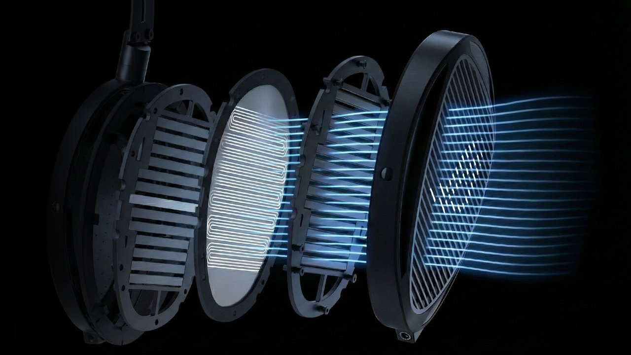 Herní sluchátka ASUS ROG Kithara, otevřená konstrukce