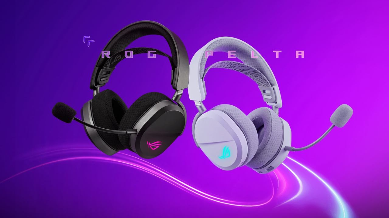 Herní sluchátka Asus ROG Pelta, konstrukce