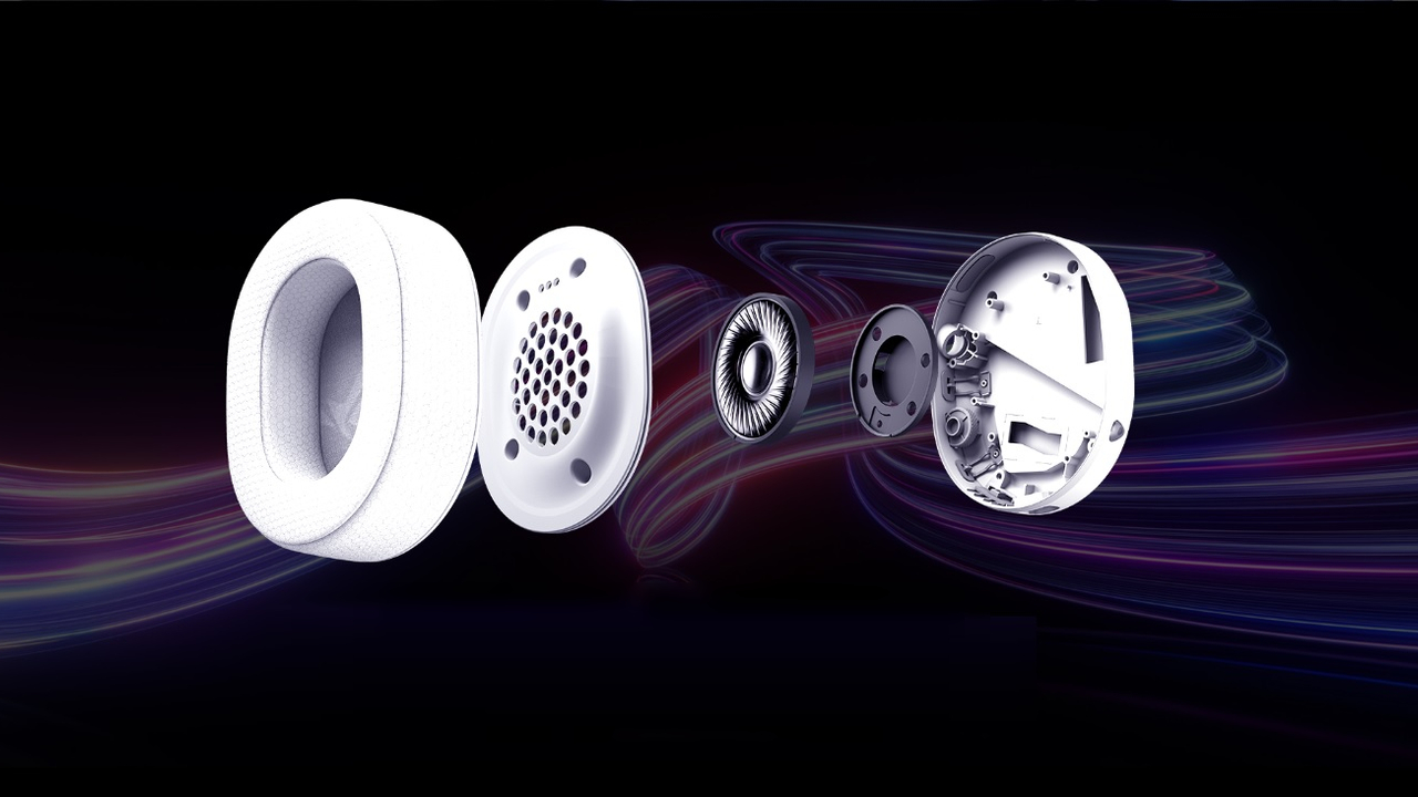 Herní sluchátka Asus ROG Pelta, zvuk