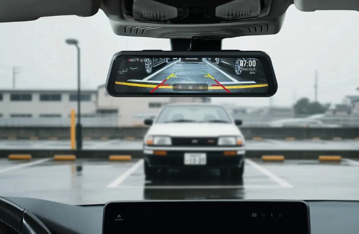 Autokamera 70Mai DASH CAM S410 - na zpětné zrcátko