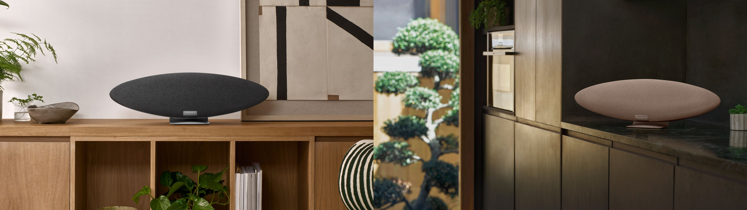 Bezdrátový reproduktor Bowers & Wilkins Zeppelin Pro Edition, šedá Space Grey design