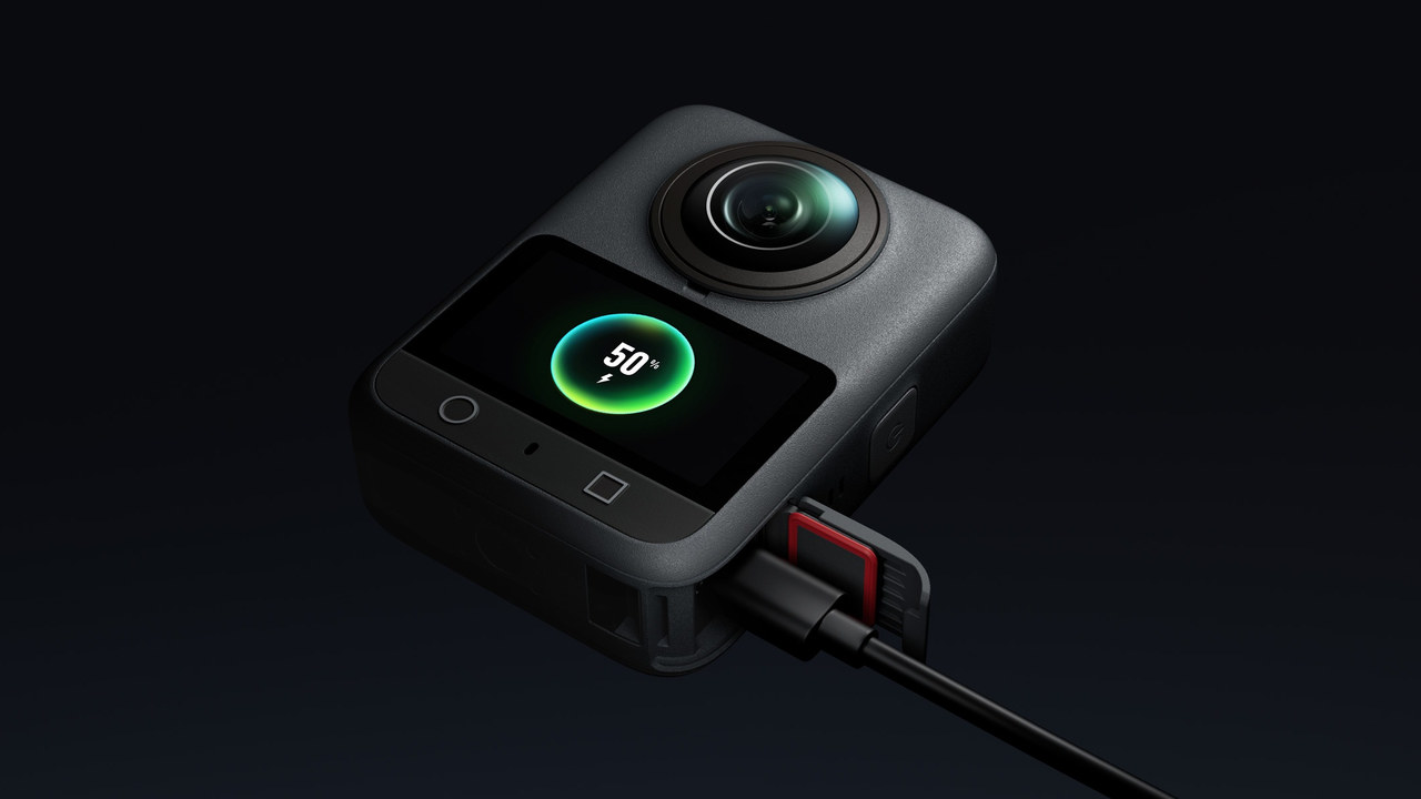 360° akční kamera DJI Osmo 360, Standard Combo natáčení v 8K kvalitě