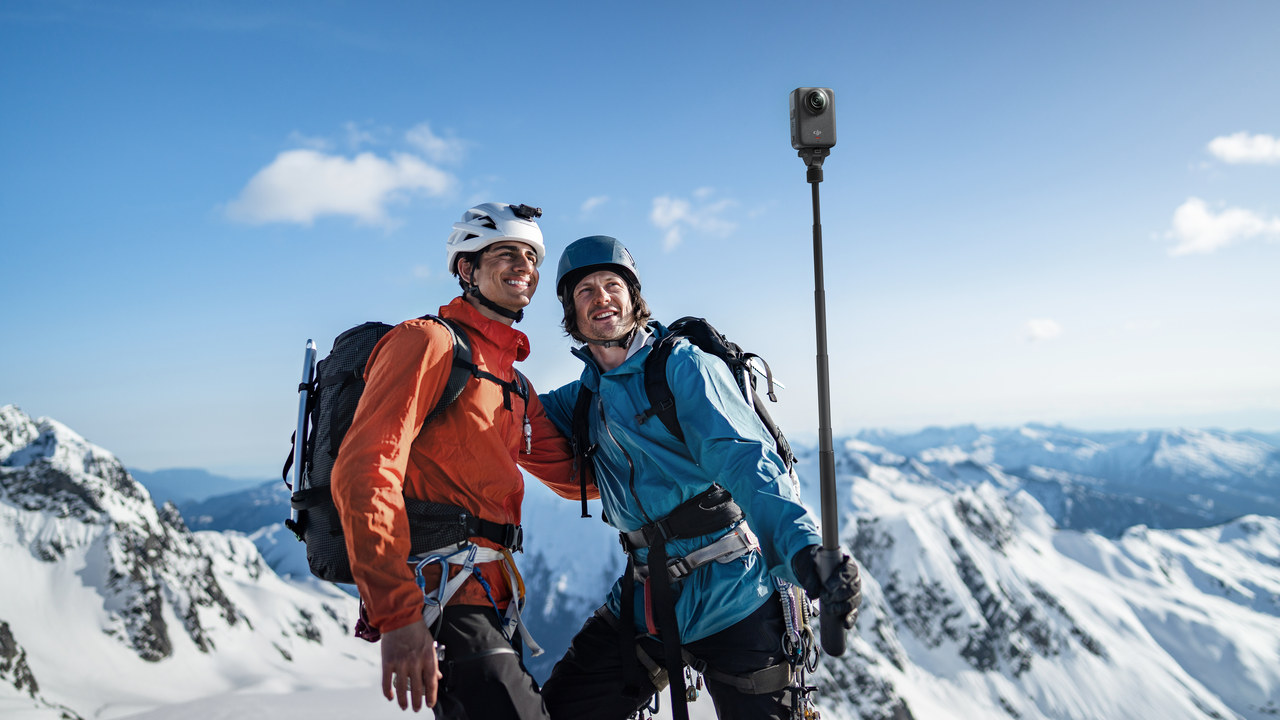 360° akční kamera DJI Osmo 360, Standard Combo ovládání