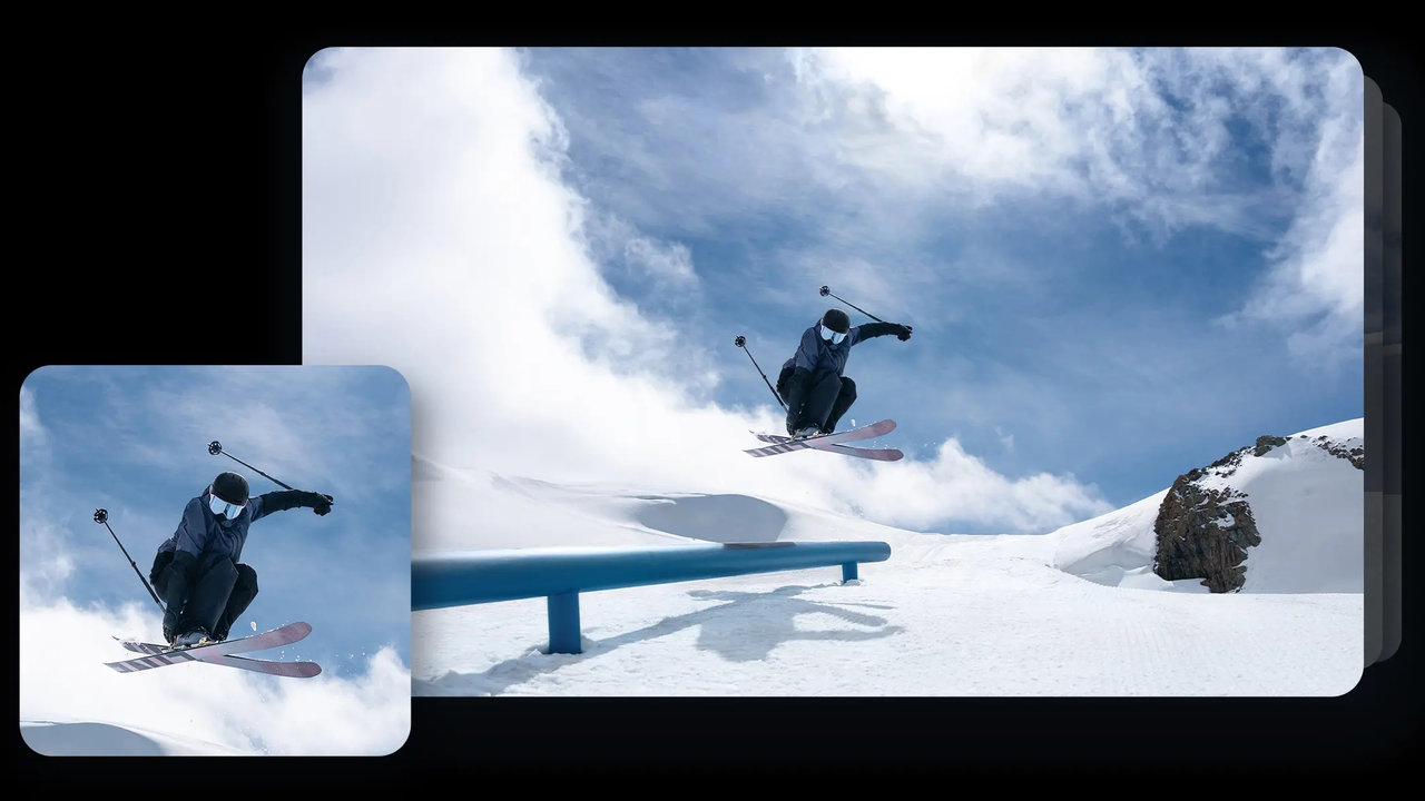 Akční kamera DJI Osmo Action 6 Standard Combo, kvalitní záznam