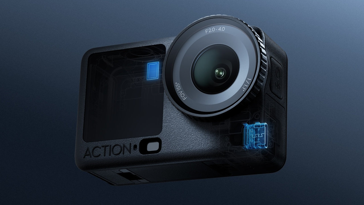 Akční kamera DJI Osmo Action 6 Standard Combo, úložiště