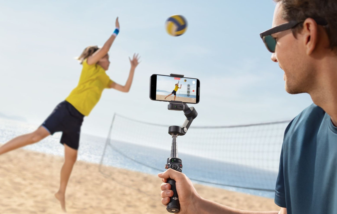 Stabilizátor pro mobilní telefony DJI Osmo Mobile 7P pokročilá výbava