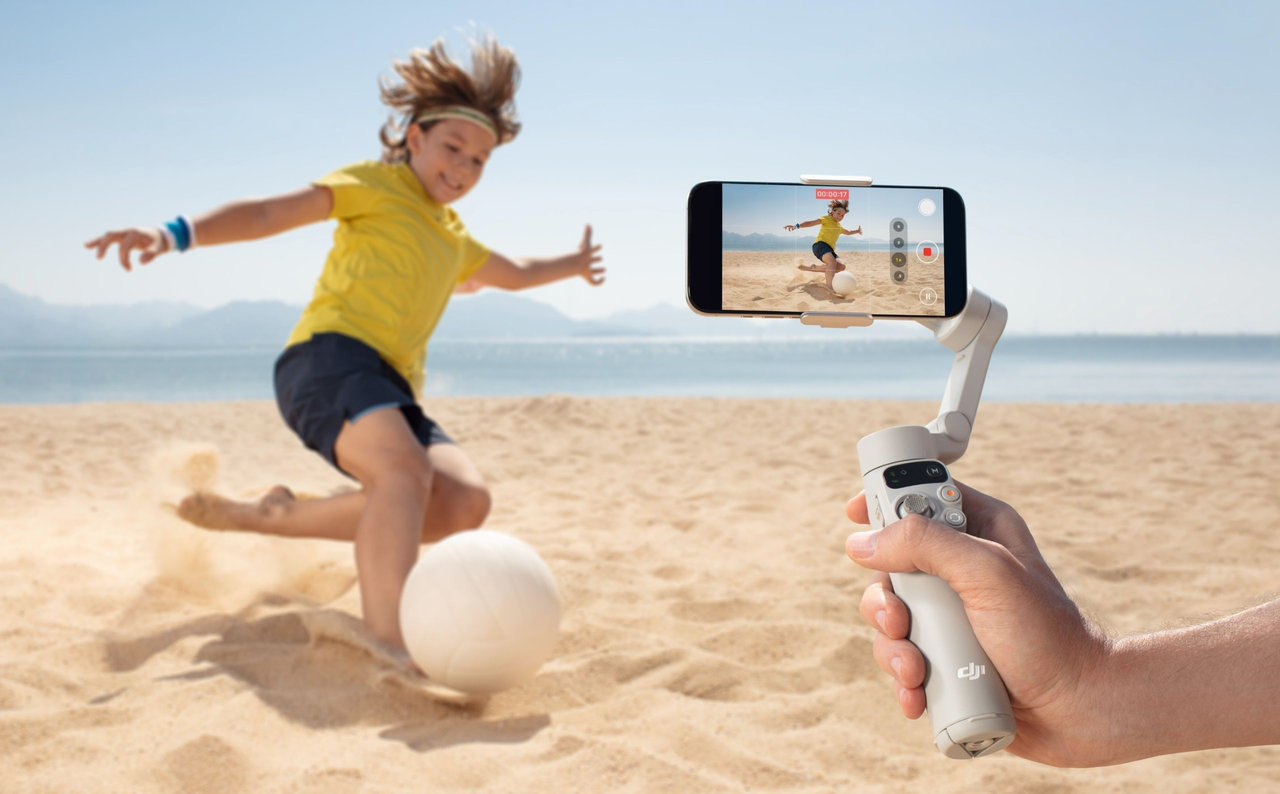 Stabilizátor pro mobilní telefony DJI Osmo Mobile 7 3osá stabilizace