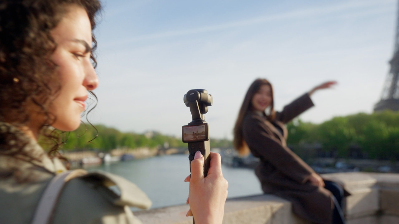 Ruční kamera se stabilizátorem DJI Osmo Pocket 4P