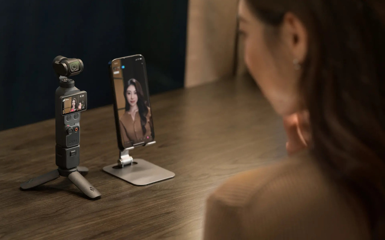 DJI Osmo Pocket 4 Combos, stabilizace