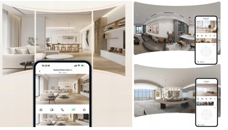 Domácí bezpečnostní kamera 70Mai Anona HM1010 Pano