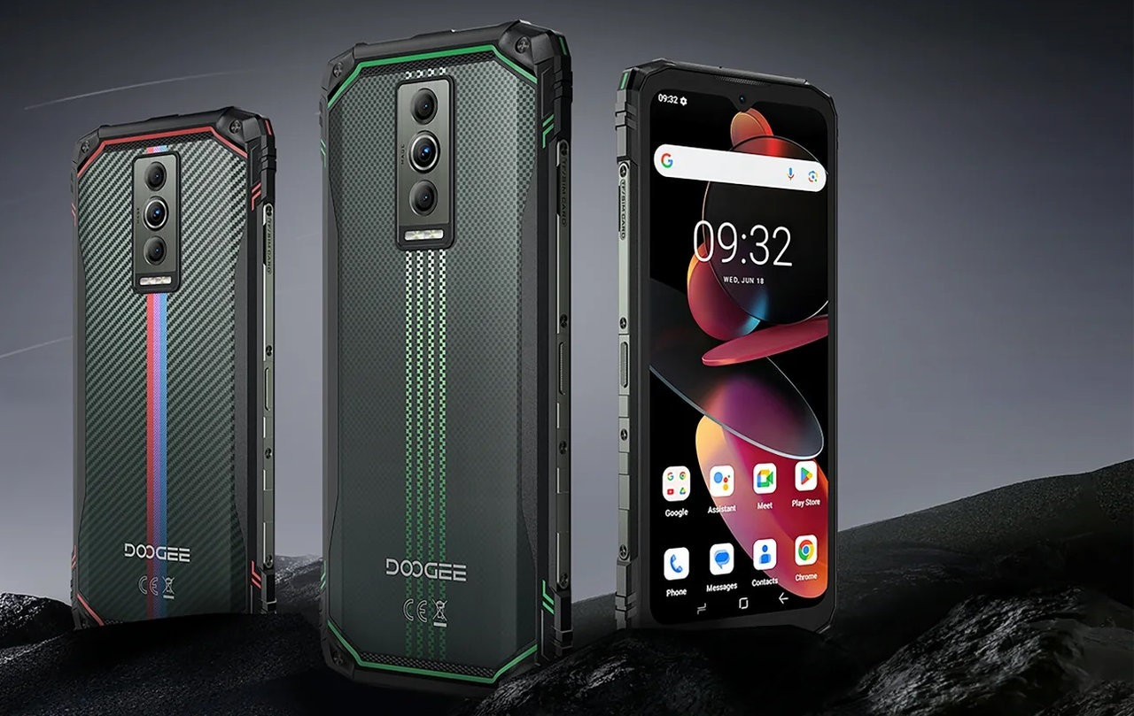 Odolný mobilní telefon Doogee Blade 10 Energy odolnost